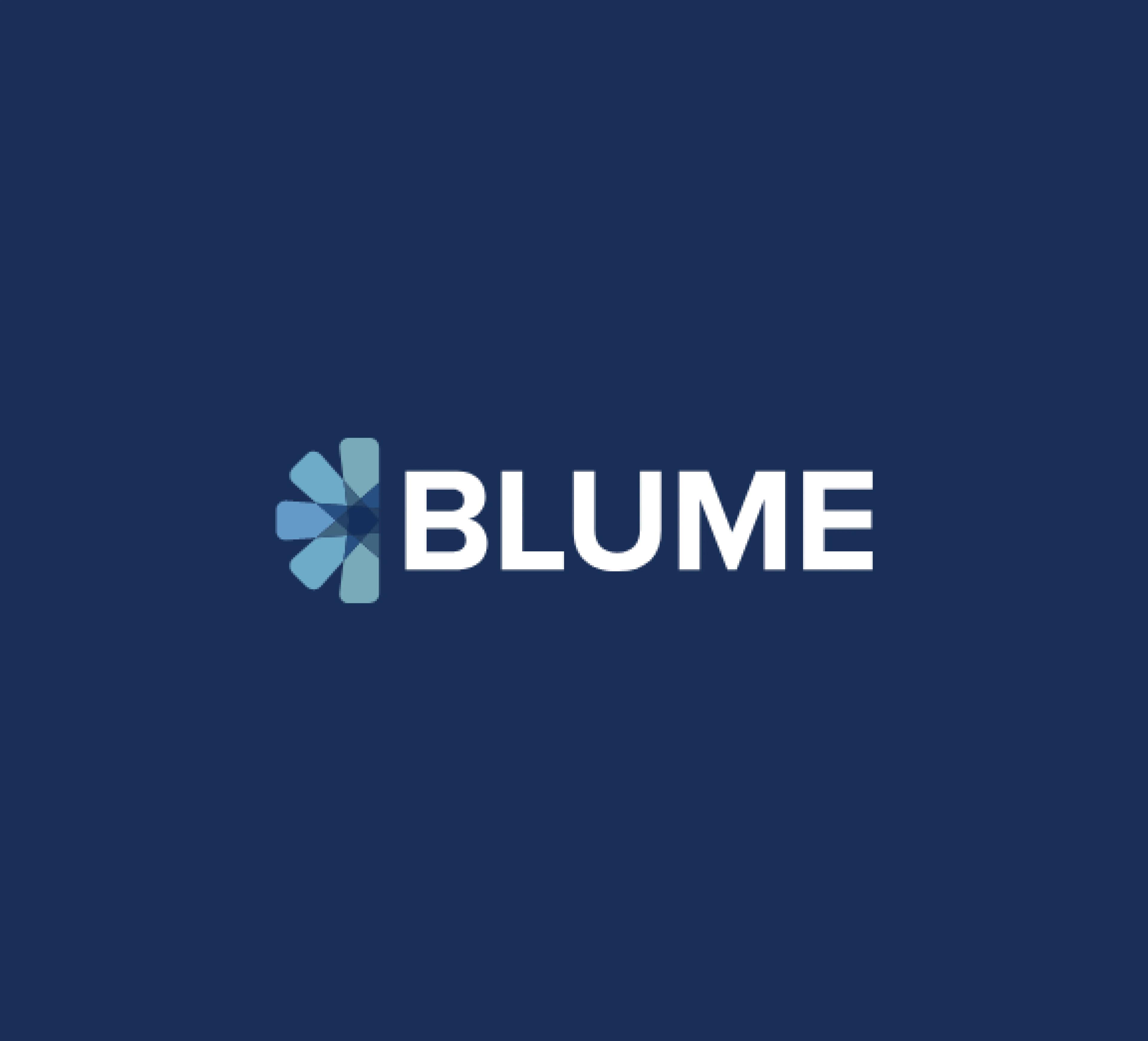 Blume logo