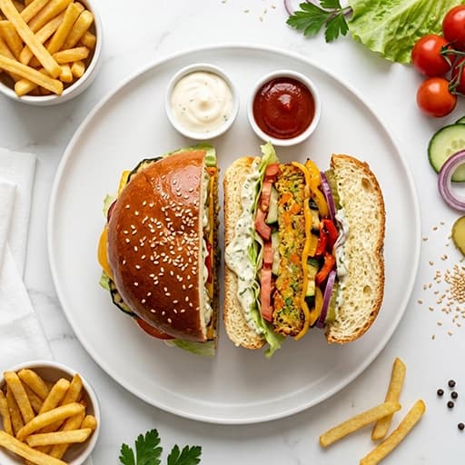 All Veggies Burger