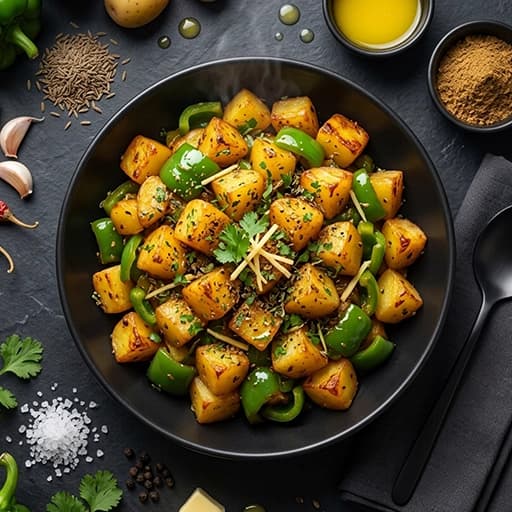 Aloo Capsicum