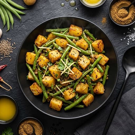 Aloo Beans