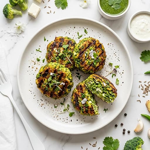 Broccoli Paneer Kebab