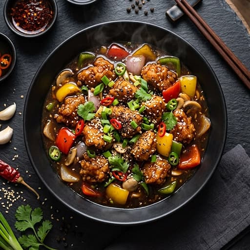 Chicken Manchurian (Gravy)