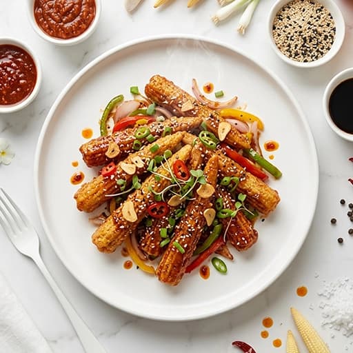Crispy Chilli Baby Corn