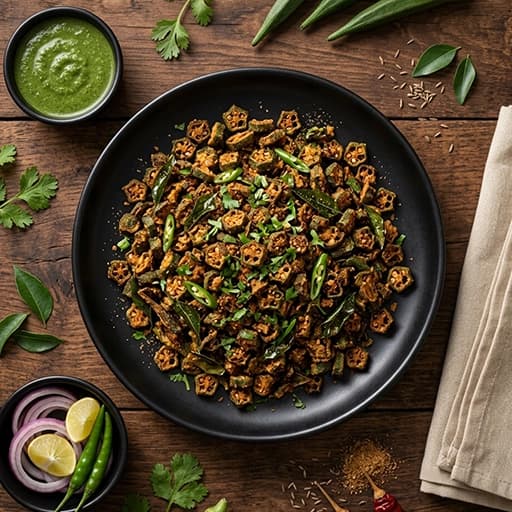 Kurkuri Bhindi