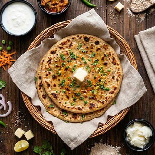 Mix Veg Paratha