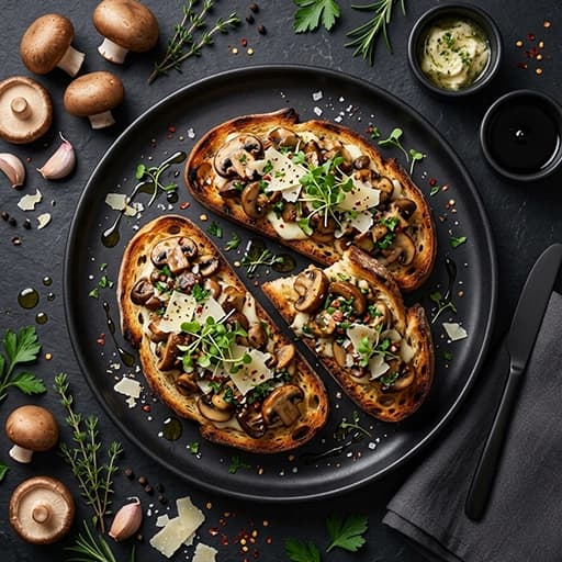 Mushroom Bruschetta