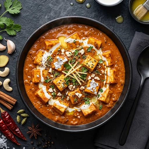 Paneer Lababdar cooked by a ChefKart chef