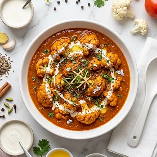 Phool Gobhi (Gravy)