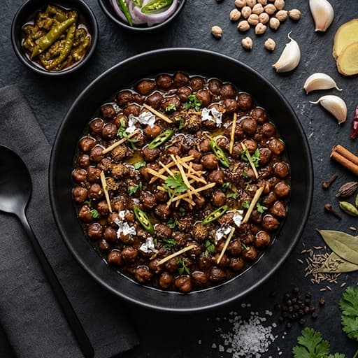 Pindi Chole (dry style)