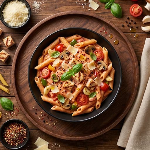 Pink Sauce Pasta (Chicken)