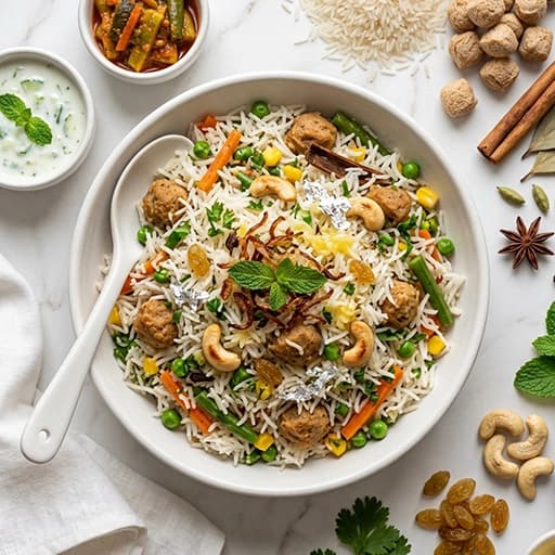 Soya Pulao