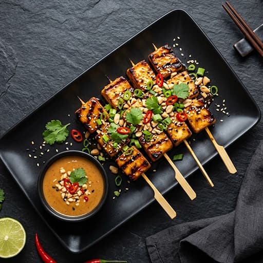 Thai Paneer Satay