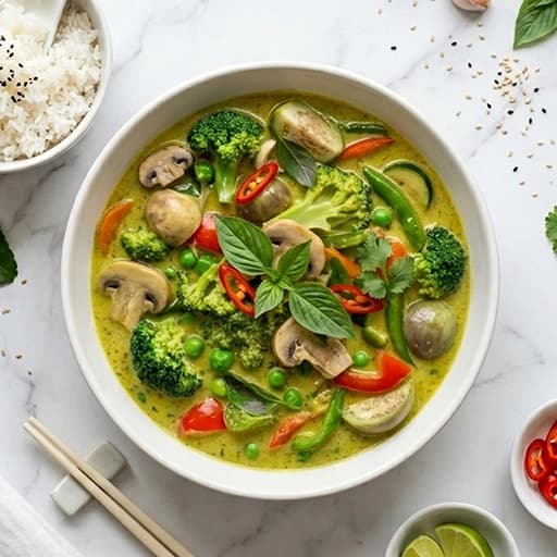 Green Thai Curry (Veg)