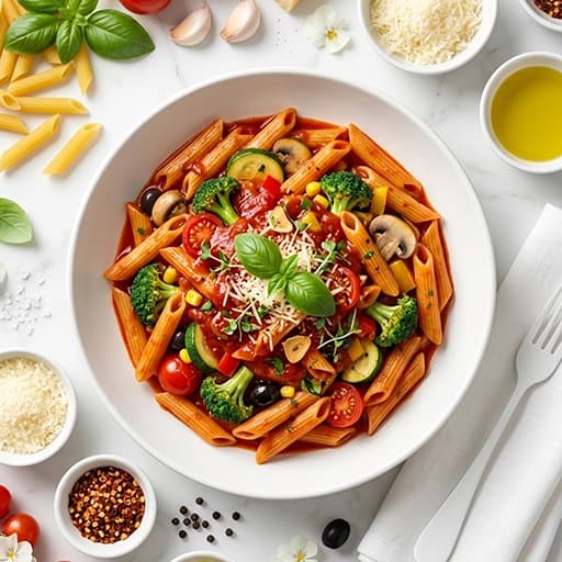 Red Sauce Pasta (Veg)