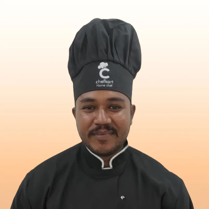 Mr. Vipin Kumar, verified ChefKart home cook in Noida