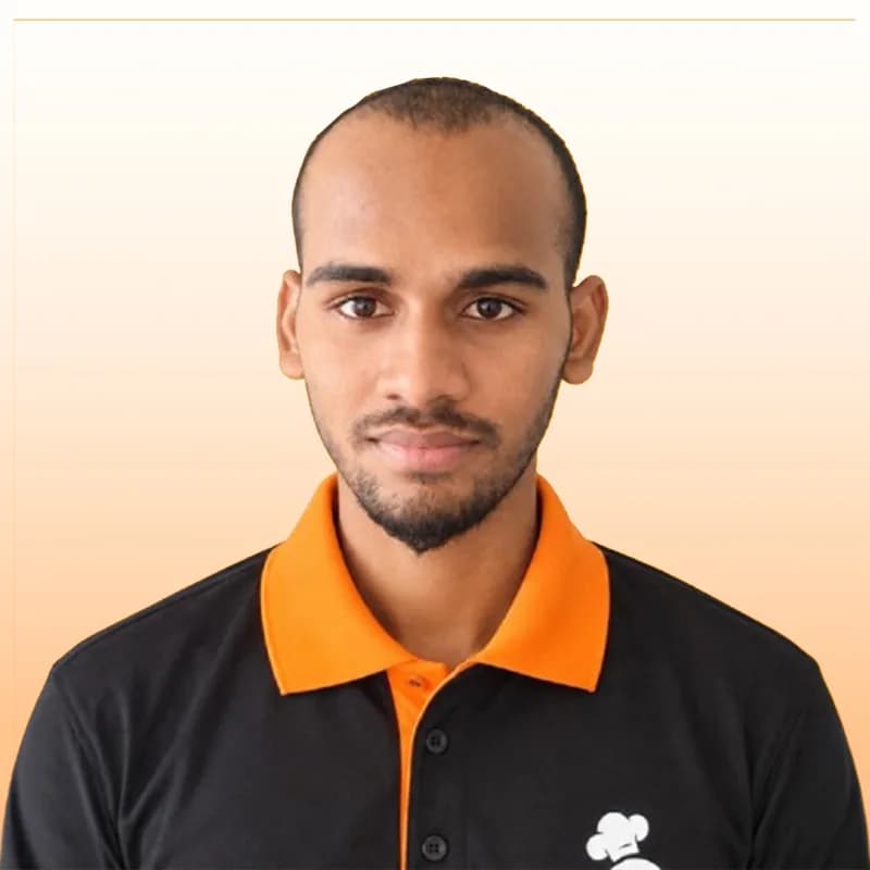Mr. Raviranjan Kumar, ChefKart cook