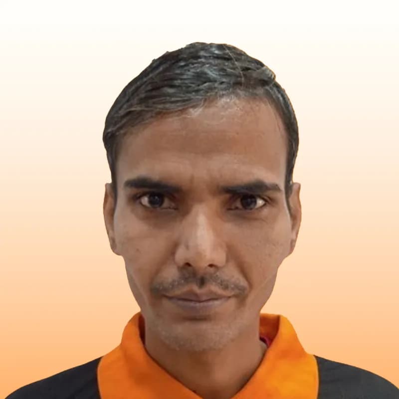 Mr. Santosh Kumar Sahani, ChefKart cook