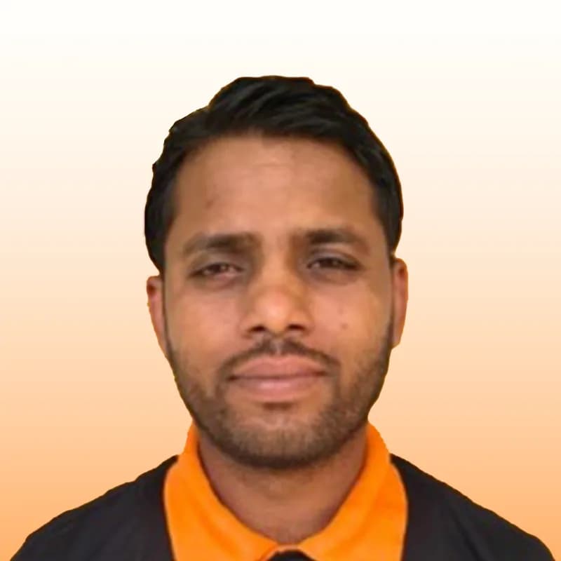 Mr. Dheeraj Rajak, ChefKart cook