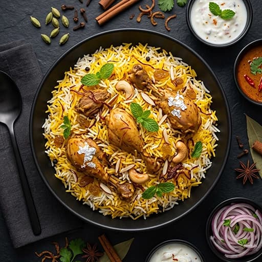 Awadhi Chicken Biryani