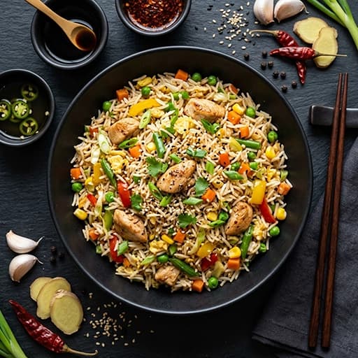 Fried Rice (Chicken)