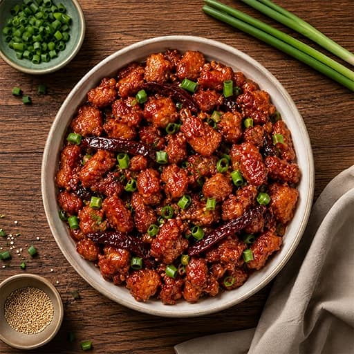 Chicken in Schezwan Sauce