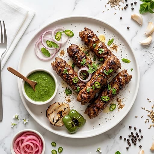 Mutton Seekh Kebab