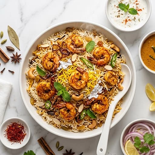 Prawn Biryani