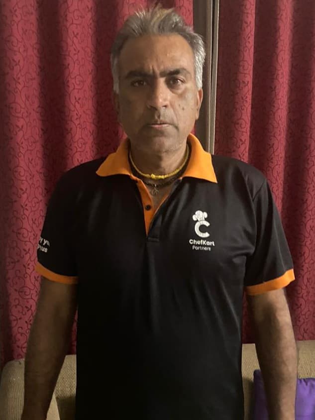 Mr. Anil Kumar, ChefKart cook