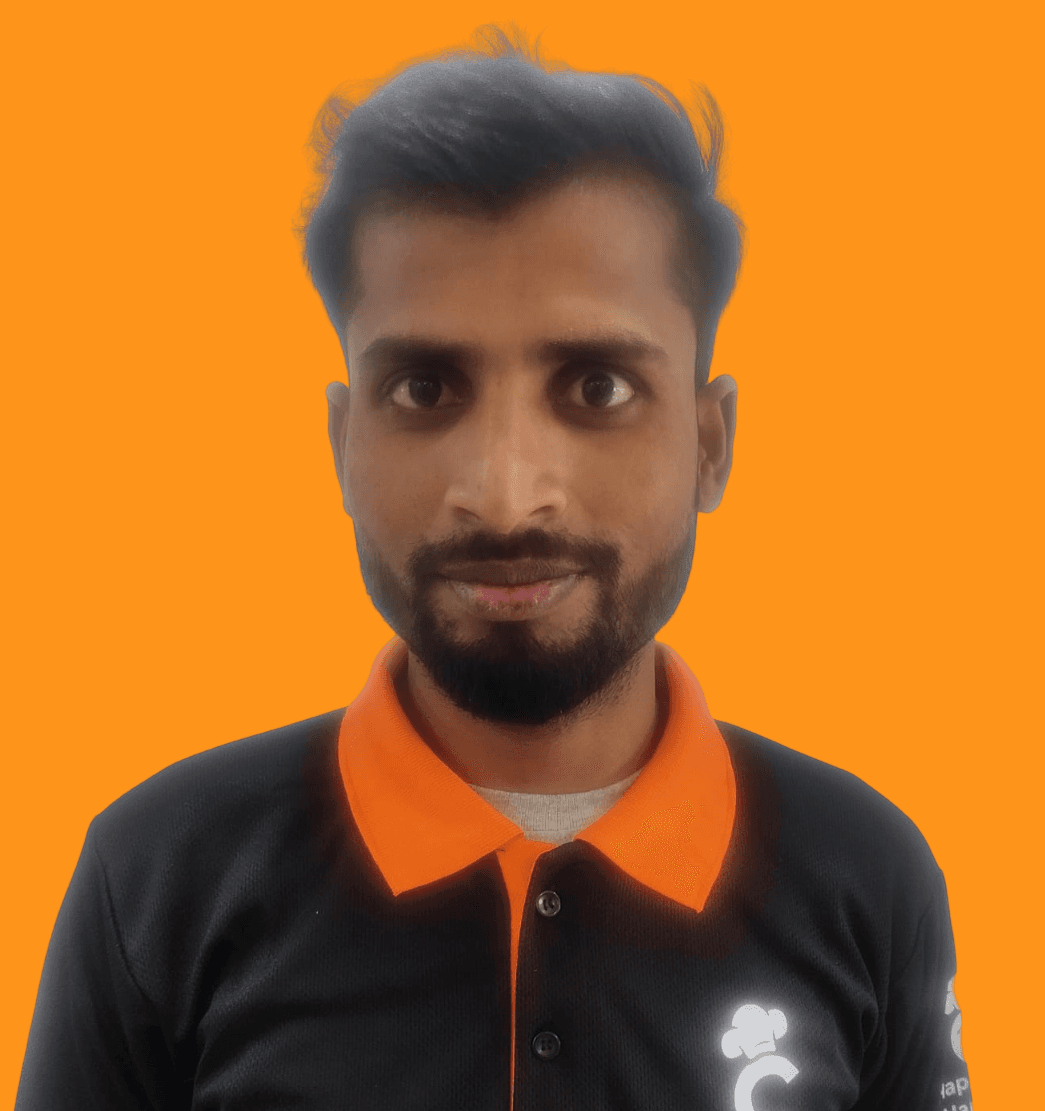 Mr. Pravesh Kumar Thakur, ChefKart cook