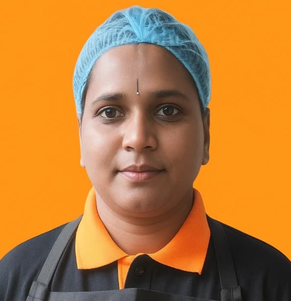 Mrs. Lavina Vangeri, ChefKart cook