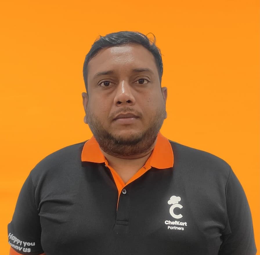 Mr. Akash Kumar Singh, ChefKart cook