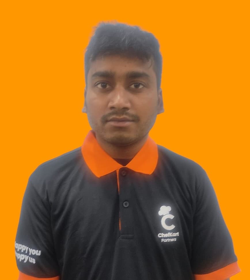 Mr. Lalu Mandal, ChefKart cook